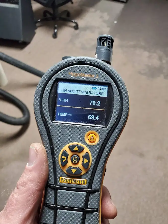 Moisture meter humidity assessment for Mold Remediation & Removal in Leominster